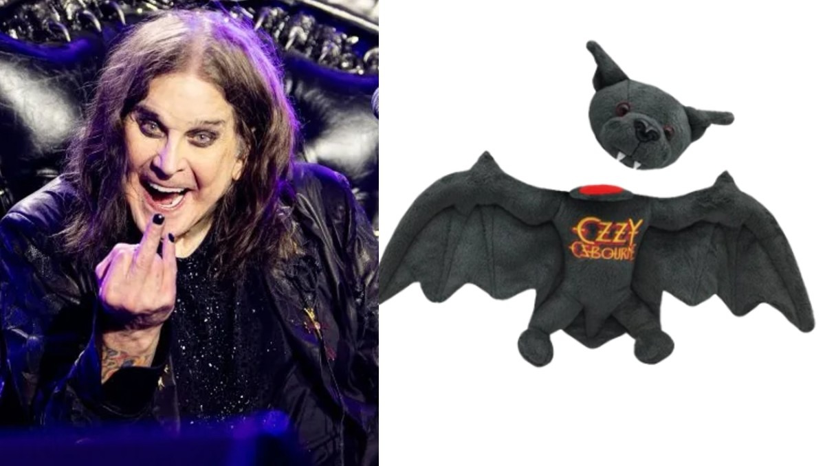 Esta es la forma en la que puedes tener un peluche de murciélago de Ozzy Osbourne | Especial