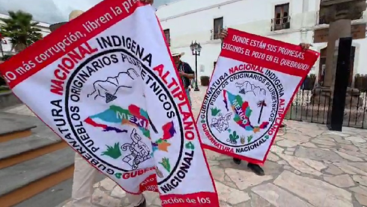 Habitantes de Zempoala protestaron por la destrucción de jagüeyes en sus comunidades.