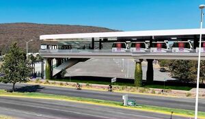 Render de cómo sería el Autotren.