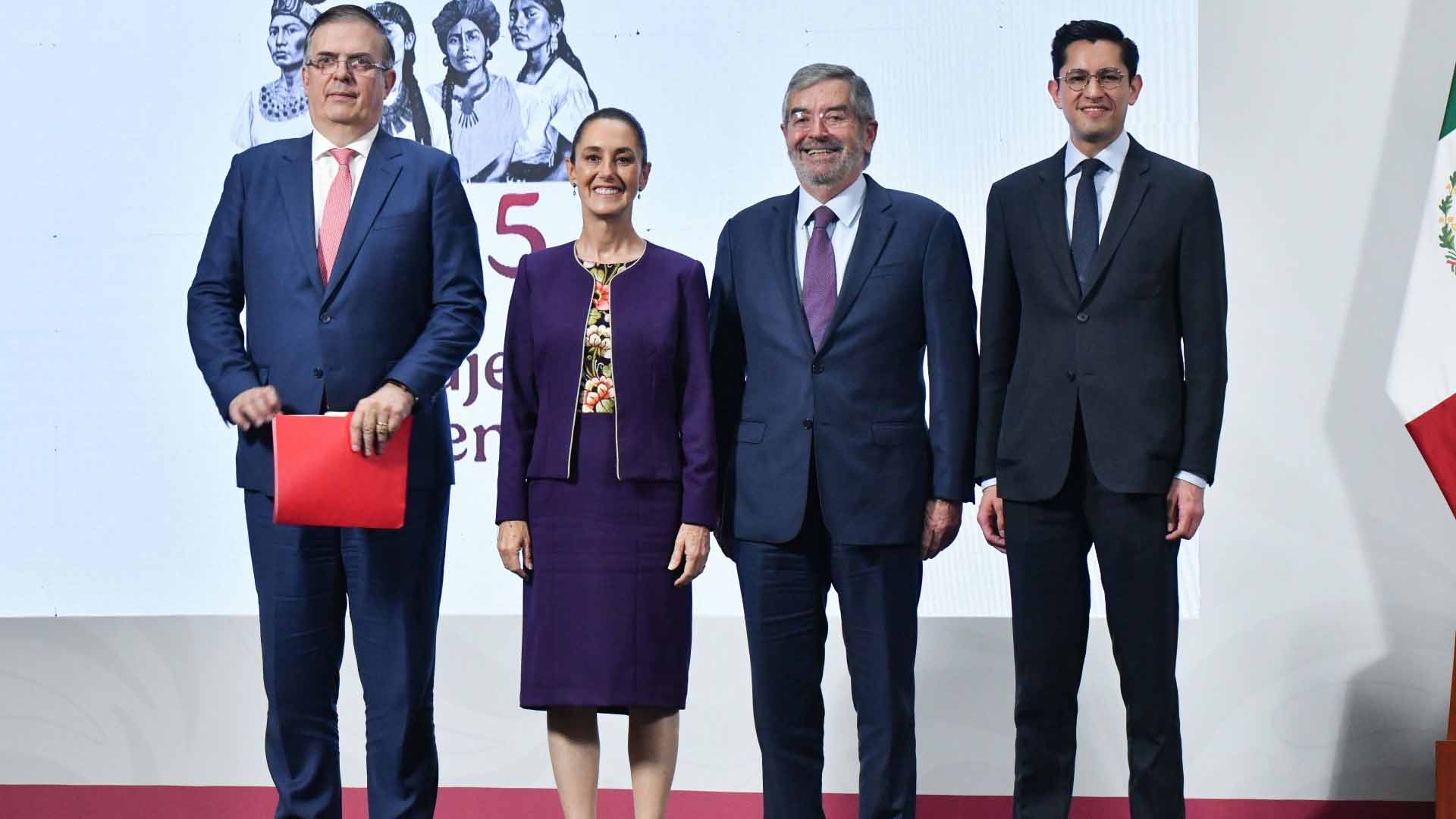 México trabajará en paralelo aranceles y revisión del T-MEC, rumbo a 2026: Ebrard