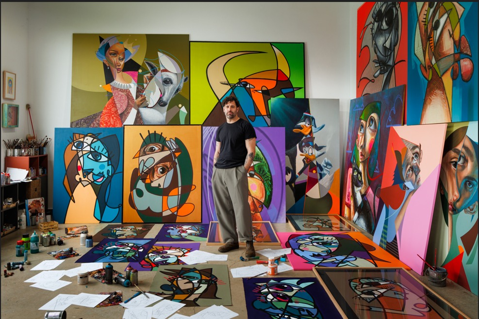 Miguel Ángel Belinchón, artista plástico. (Foto: Especial)