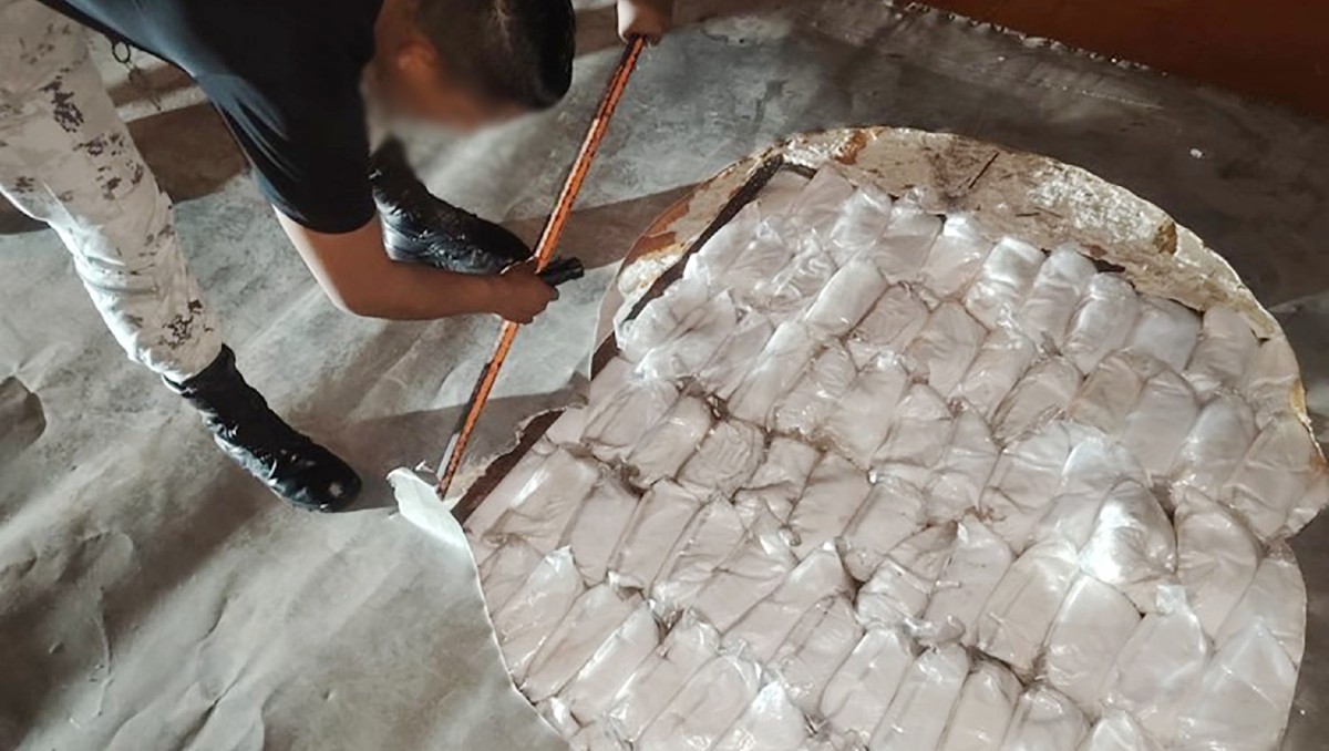 Más de 53 mil kilos de droga han sido asegurados durante la Operación Frontera Norte. | SSPC