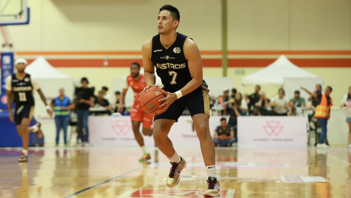 Moisés Andriassi estará con la Selección Mexicana de Basquetbol (X Astros de Jalisco)
