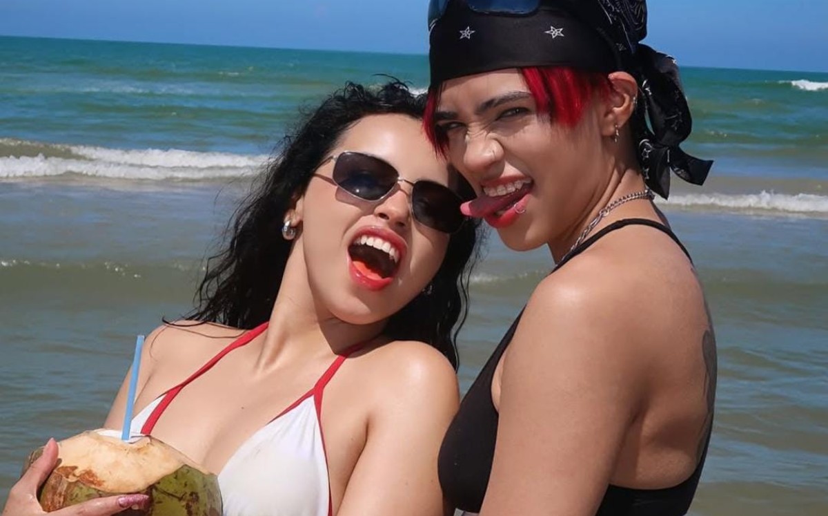 Las pareja famosa de Monterrey, Abigelic y Dante  disfrutaron un fin de semana en playa Miramar. | DaddyDarkss (Intagram)