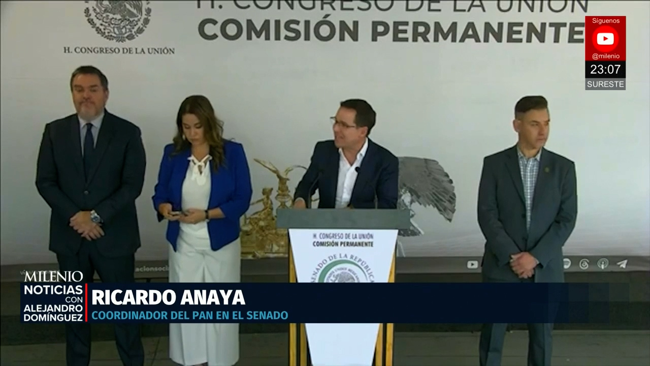 Ricardo Anaya critica a Adán Augusto por caso Hernán Bermúdez y 'La Barredora'