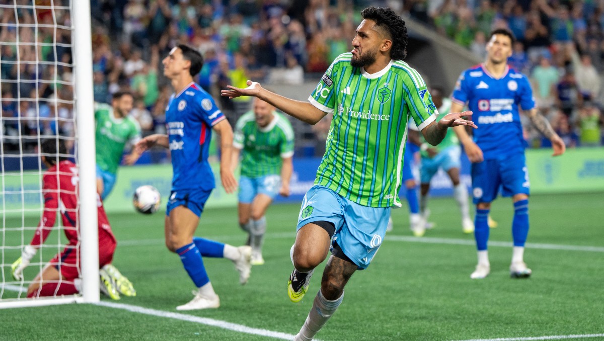 Seattle Sounders golea a Cruz Azul en la jornada 1 de la Leagues Cup (Reuters)