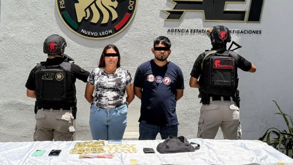 Yan Carlos "N", de 31 años, fue detenido junto a una mujer por delitos contra la salud.