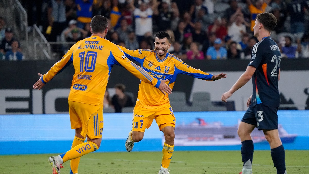 Ángel Correa marca doblete en la victoria de Tigres sobre San Diego FC en la Leagues Cup (Imago7)