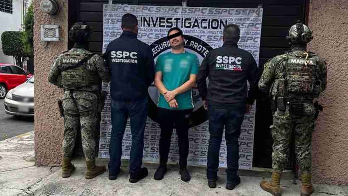 Detención de Luis Alberto 'N' alias 'Pupusita' en Ciudad de México | Especial