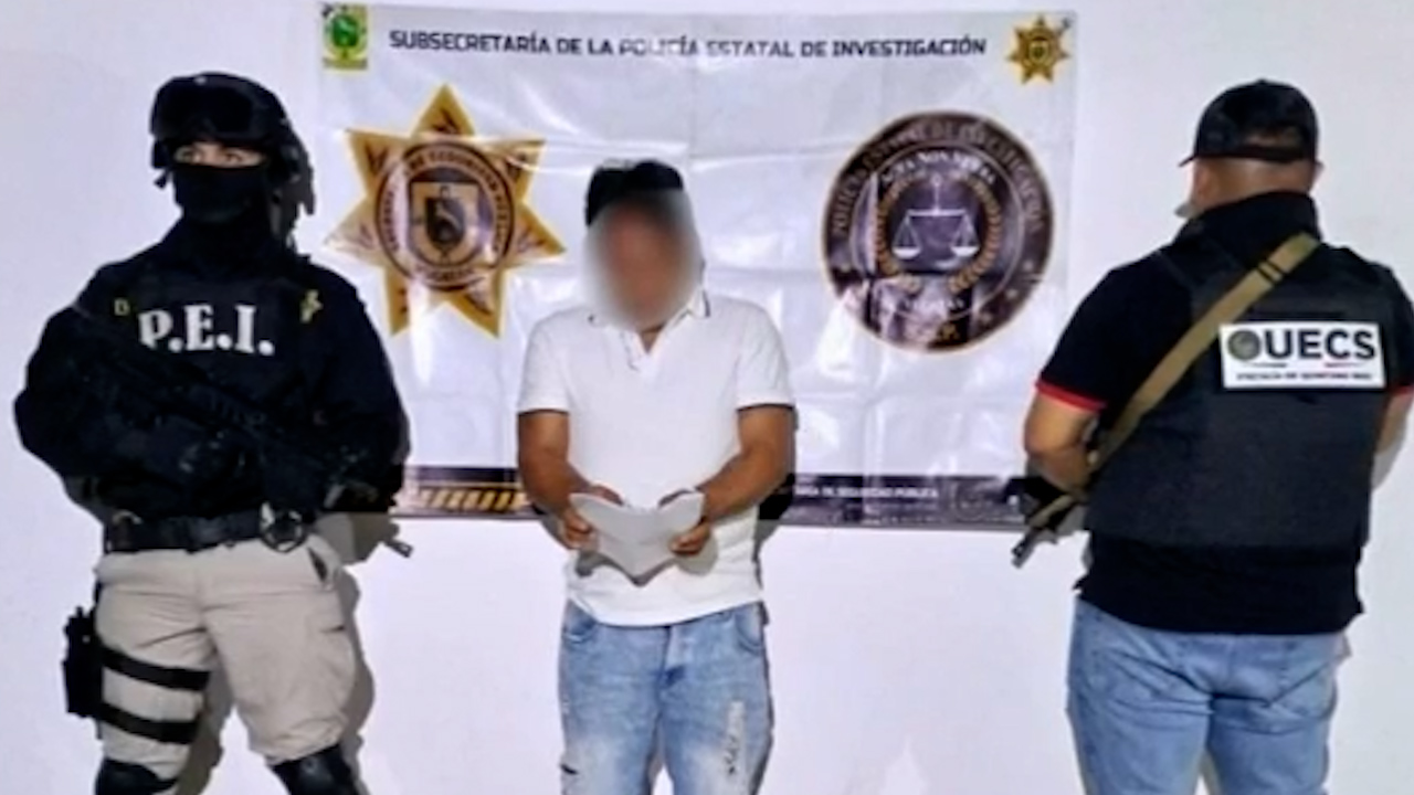Detienen en Yucatán hombre que era buscado por homicidio en Quintana Roo