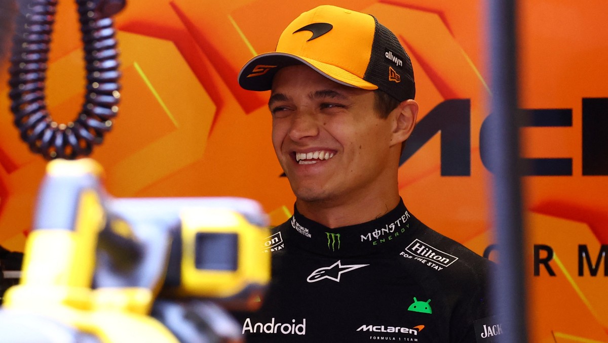 Lando Norris lidera las dos primeras prácticas del GP de Hungría (Reuters)