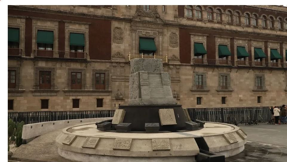Memorial por 700 años de México-Tenochtitlan: así es el nuevo monumento del Zócalo de la CdMx