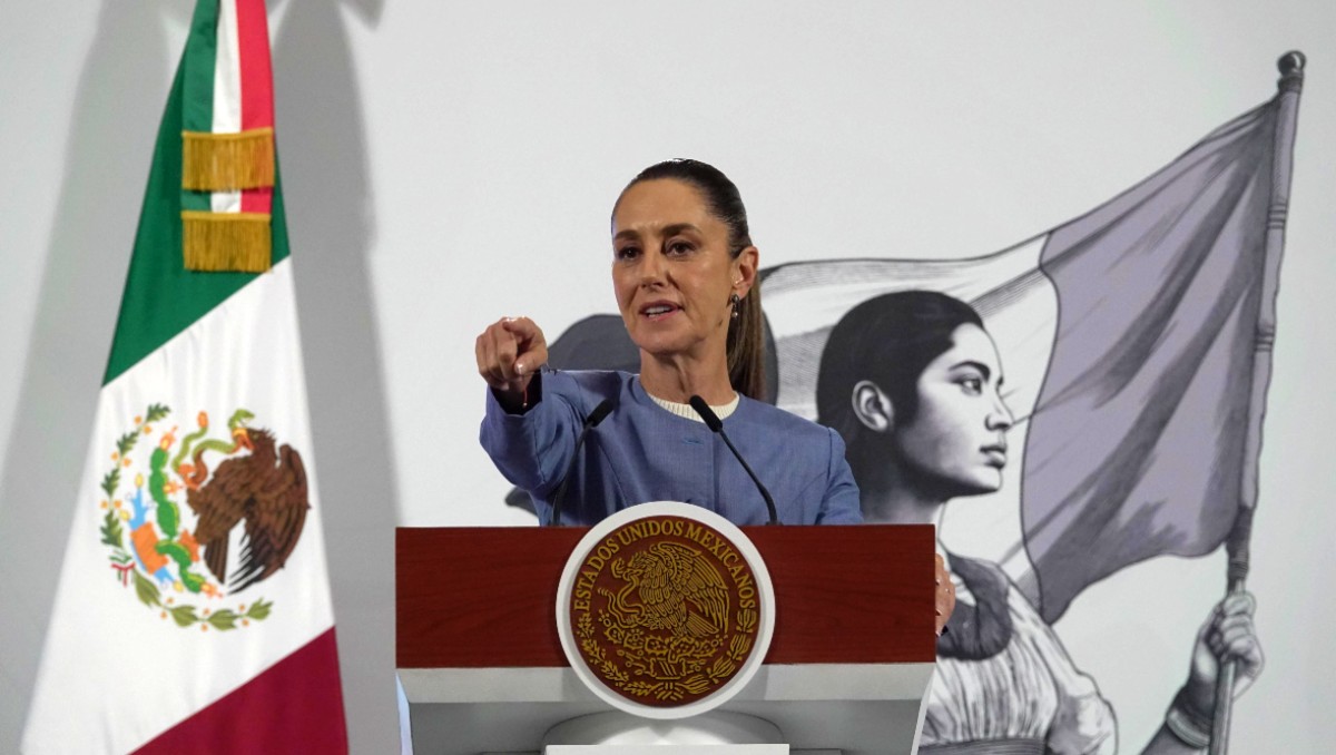 Presidenta Claudia Sheinbaum Pardo en la conferencia matutina del 1 de agosto de 2025  | Cuartoscuro
