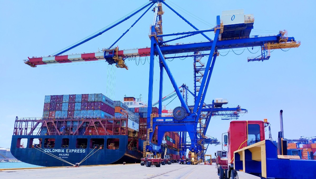 Terminales en el puerto de Altamira.