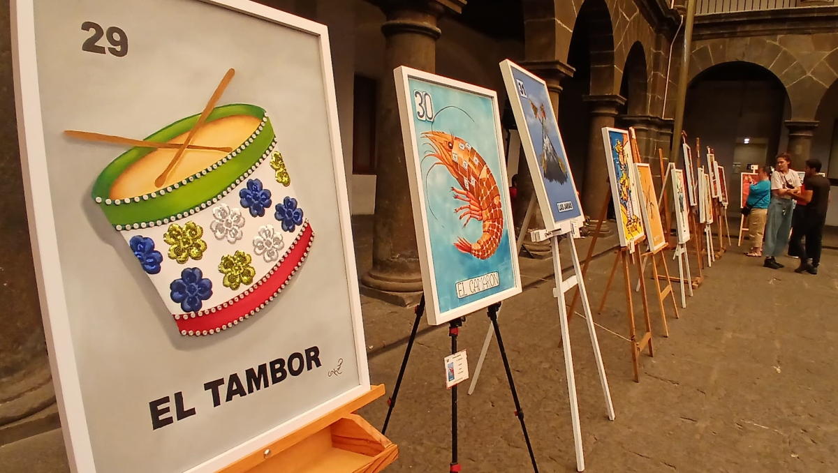 Artistas imprimen su sello en la 'Lotería Poblanísima' | Verónica López