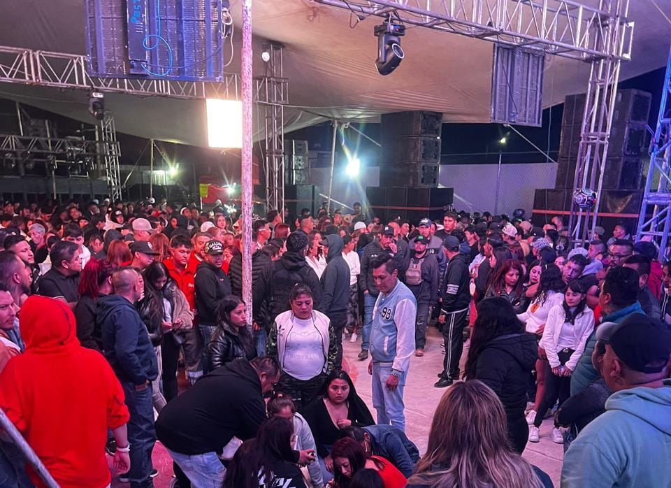 Evento sonidero en San Cayetano.
