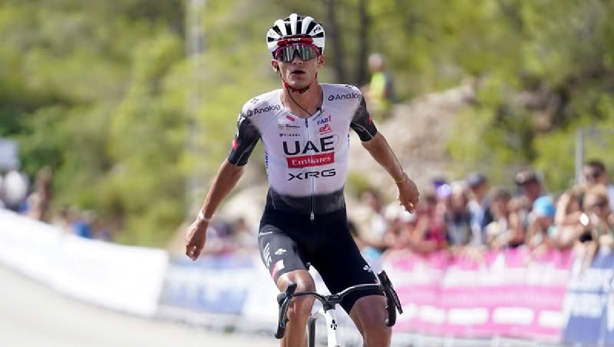 Isaac del Toro finaliza en el top 5 de la Clásica de San Sebastián (Instagram @isaac_deltoro_romero1)
