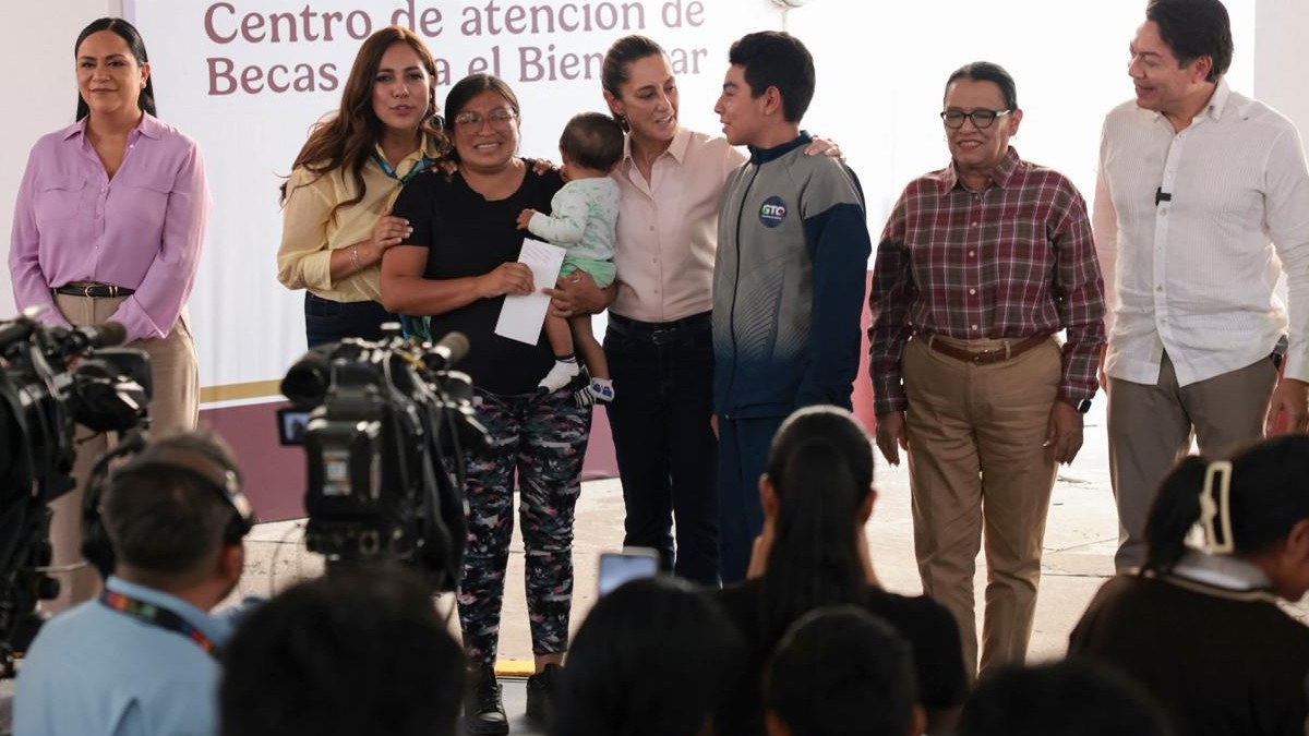 Tanto la presidenta de México como la gobernadora de Guanajuato coincidieron en su mensaje de unidad y trabajo en equipo. Foto: Cortesía.