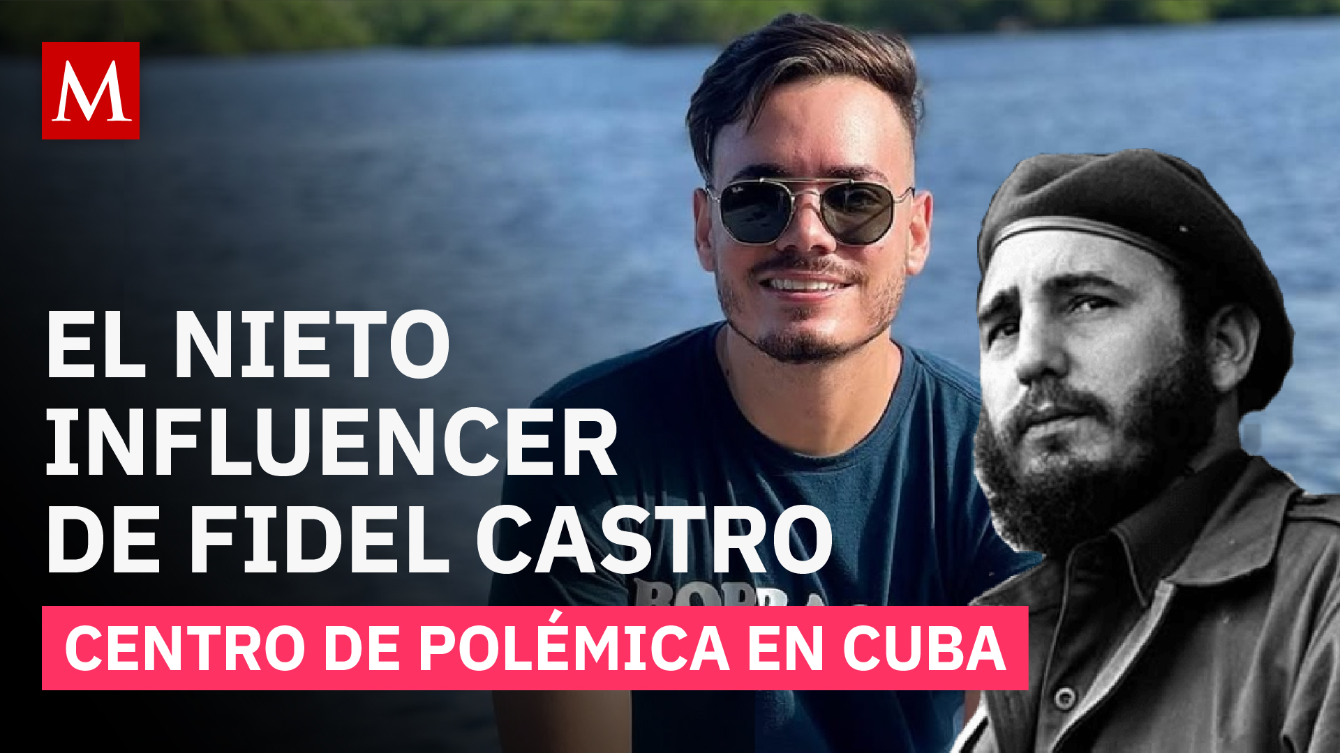 Sandro, el nieto influencer de Fidel Castro