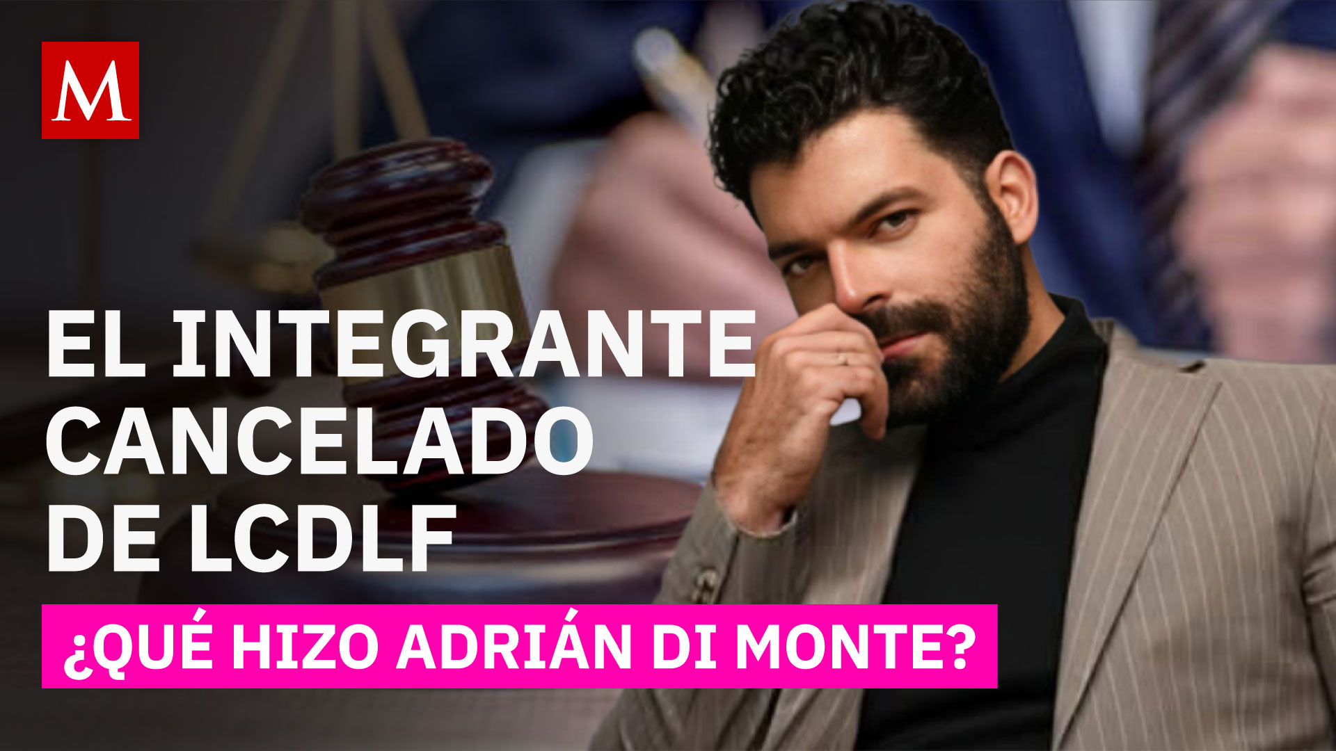 Acusado y rechazado: Adrián Di Monte en el ojo del huracán en LCDLF