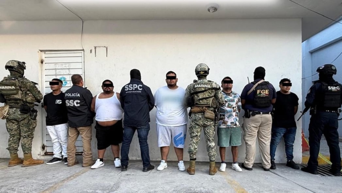 La detención se logró gracias al trabajo coordinado de las diferentes organizaciones policiales. (FGE)