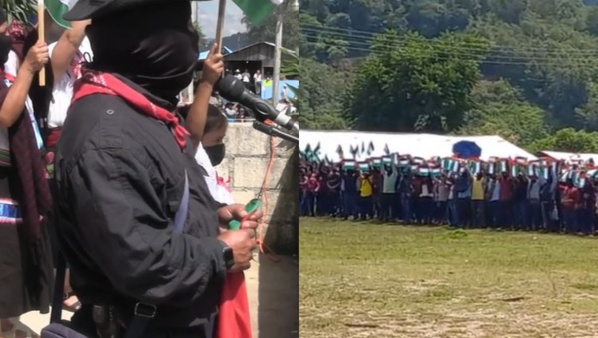 EZLN. (Capturas de pantalla)