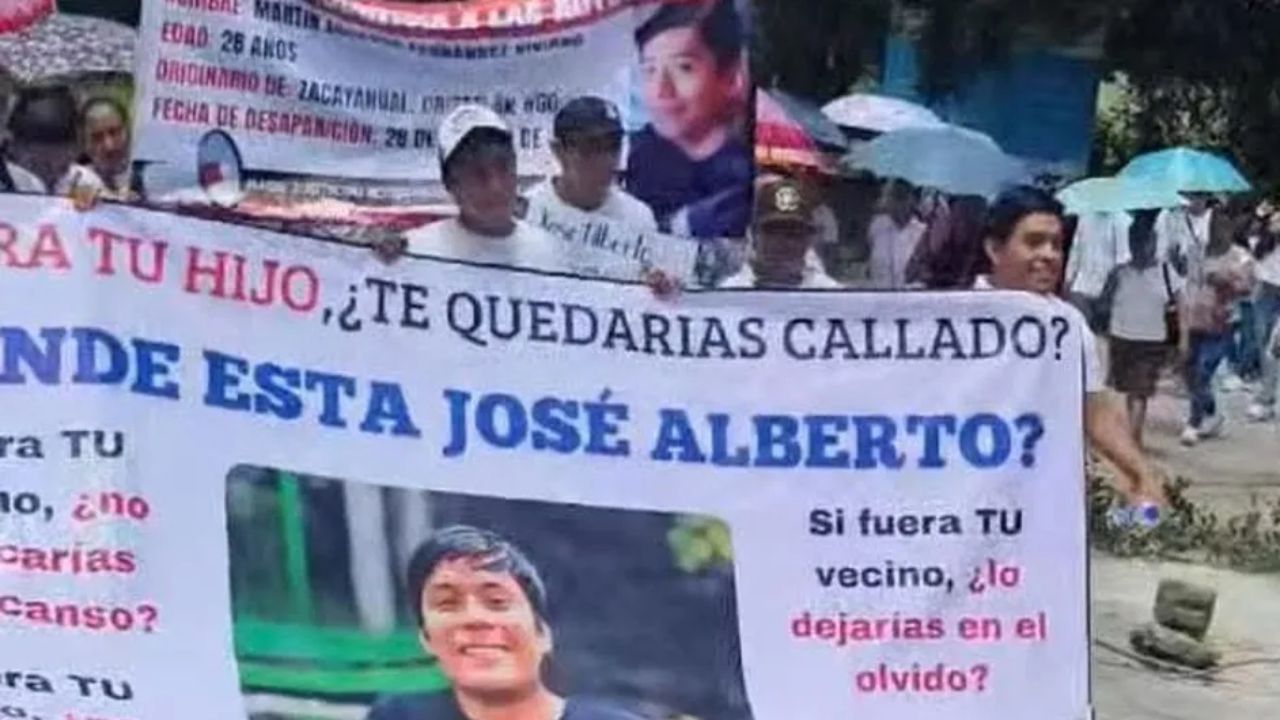Familias piden justicia por jóvenes desaparecidos en San Felipe Orizatlán