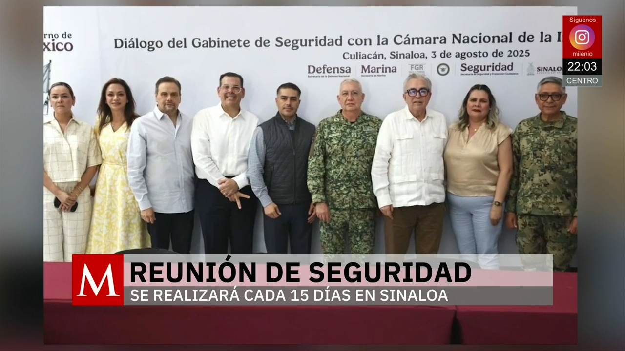 Gobierno de Sheinbaum establece reuniones de seguridad quincenales en Culiacán