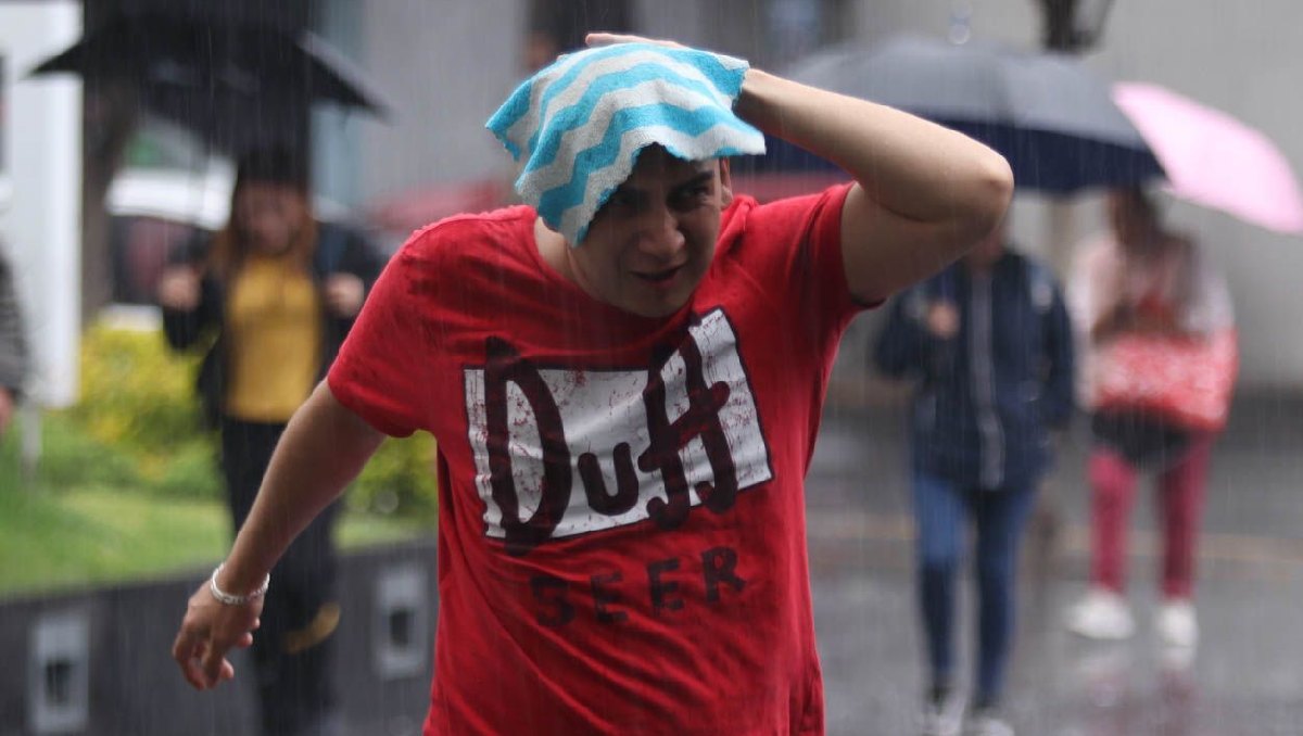 Las lluvias de este lunes en Edomex tendrán acumulaciones de hasta 25 mm. Foto: (Cuartoscuro)