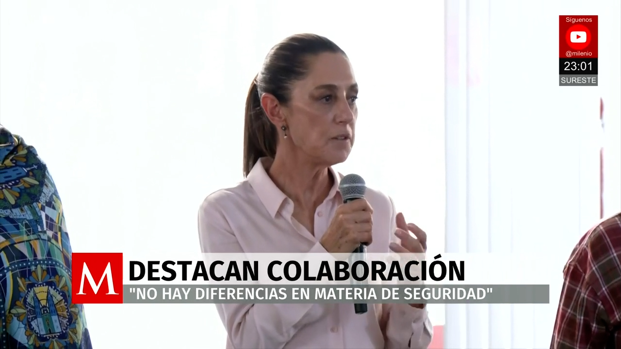 Sheinbaum asegura trabajo conjunto con Guanajuato en seguridad sin diferencias políticas