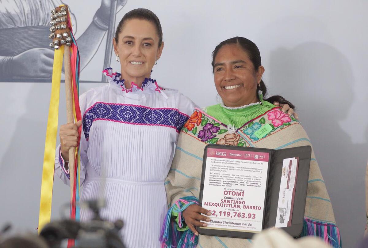 Sheinbaum señaló que la 4T llegó al poder por decisión del pueblo, no de una élite. | Ariel Ojeda