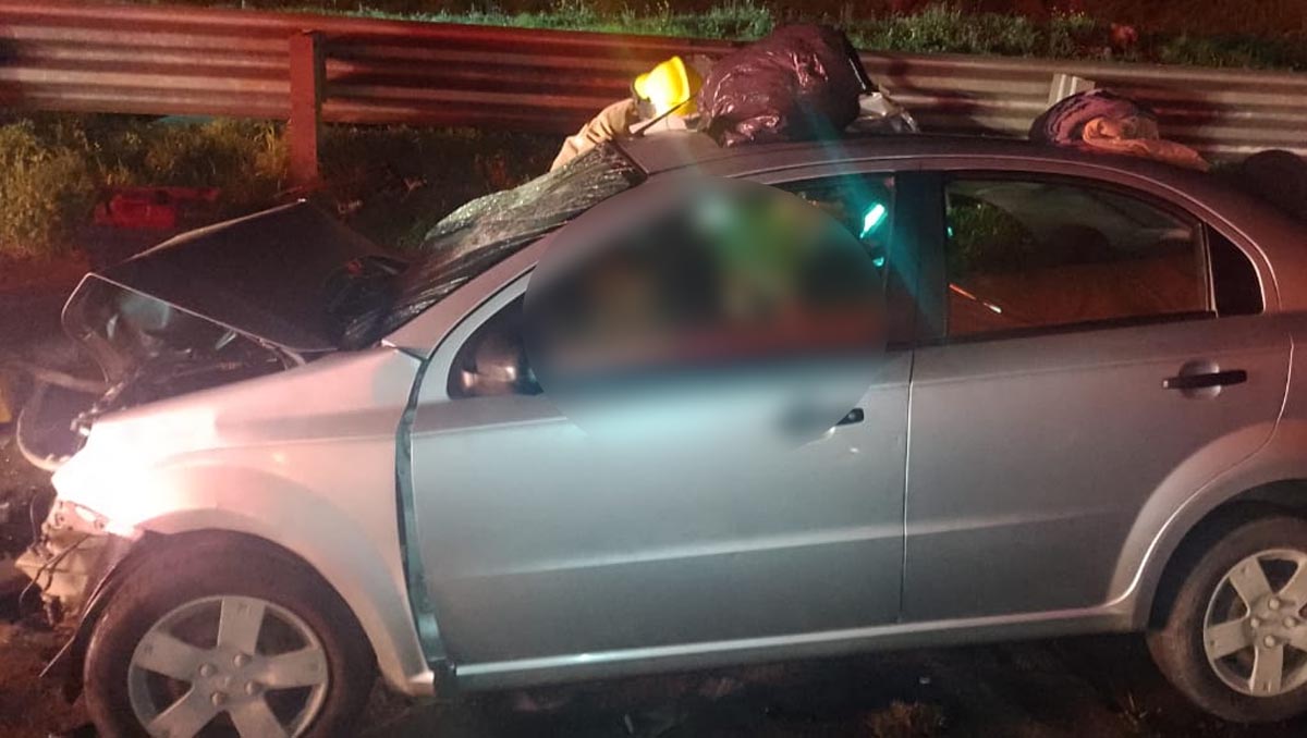 Accidente en la México–Tuxpan dejó dos muertos