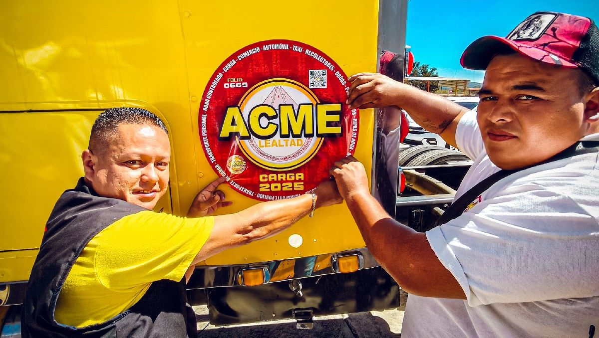 ACME respalda y da protección a transportistas y comerciantes. Foto: (Especial)