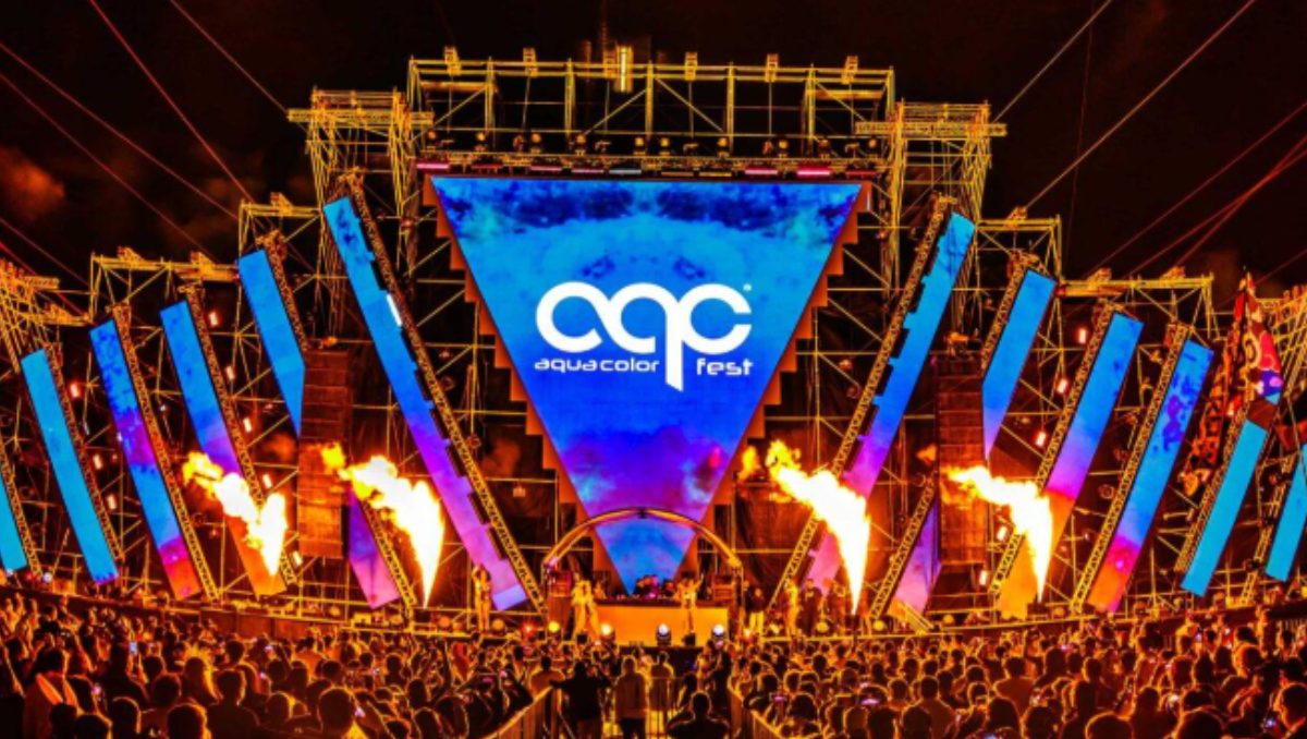 Aqua Color Fest, una fiesta musical que convina la electrónica con la diversión acuática | especial