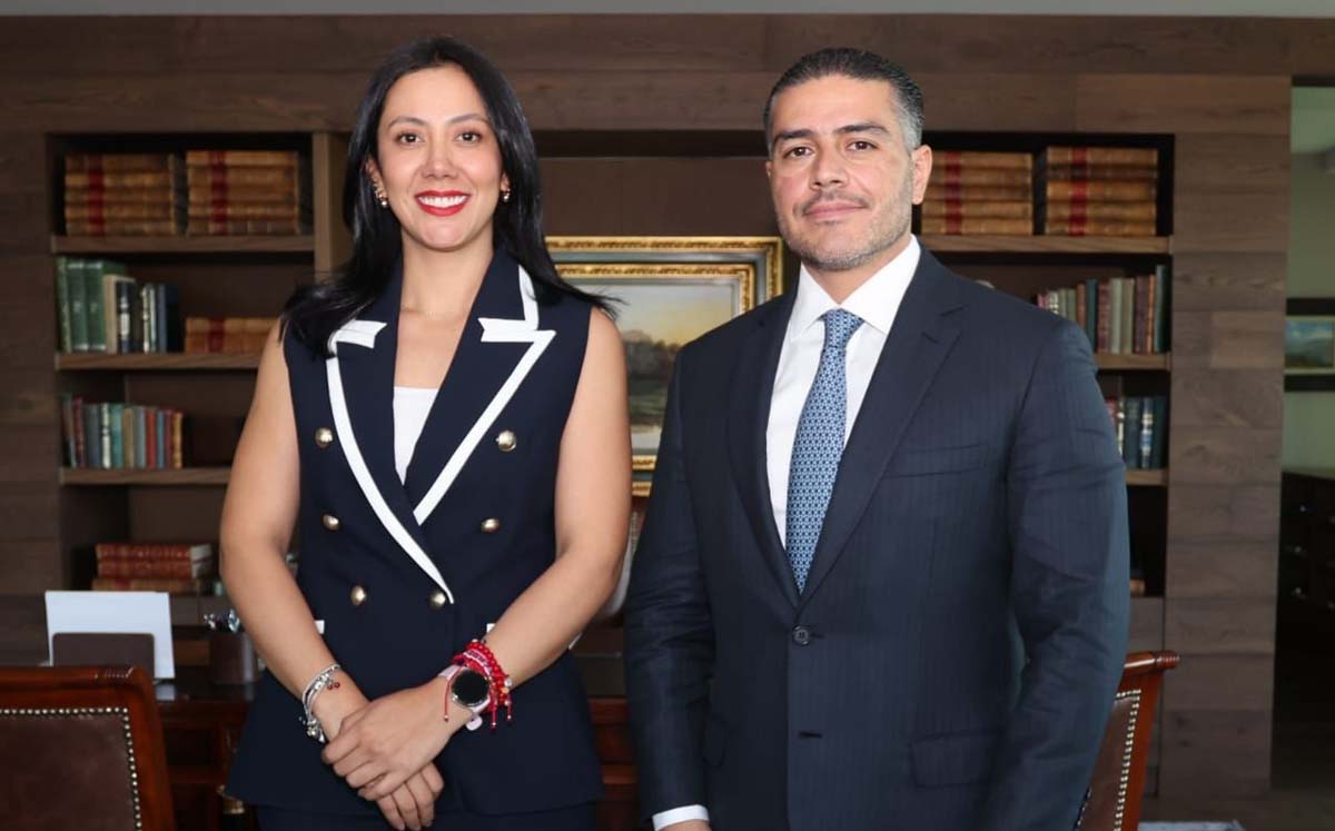 Betzabé Martínez se reúne con Omar García Harfuch. l Especial