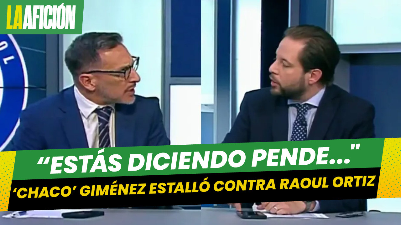 'Chaco' Giménez estalla contra 'Pollo' Ortiz en pleno programa