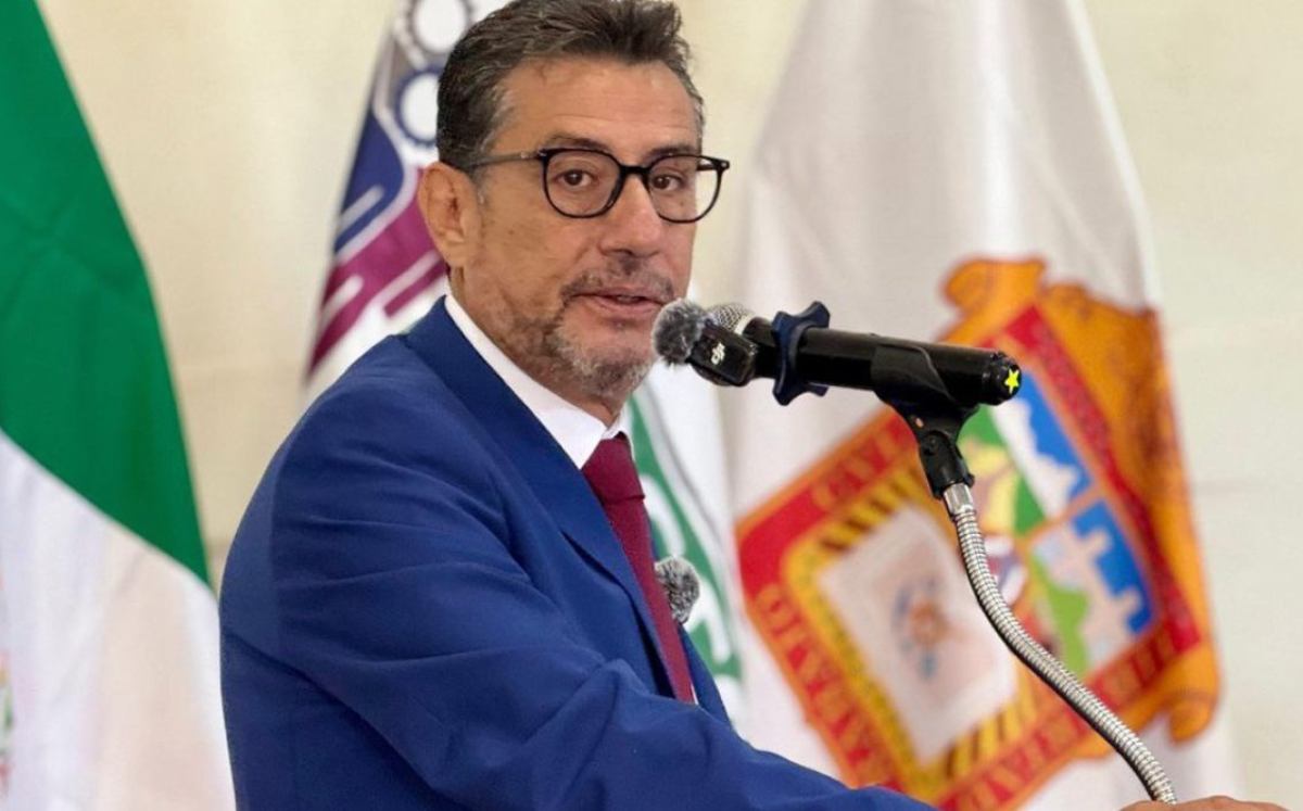 Luis Domingo Zenteno Santaella, presidente municipal de Teoloyucan. | Especial