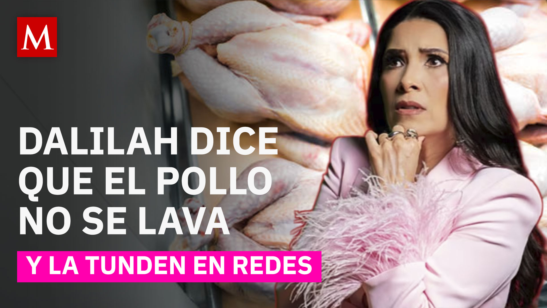 ¿El pollo se lava o no se lava? Dalilah Polanco inicia el debate en redes sociales