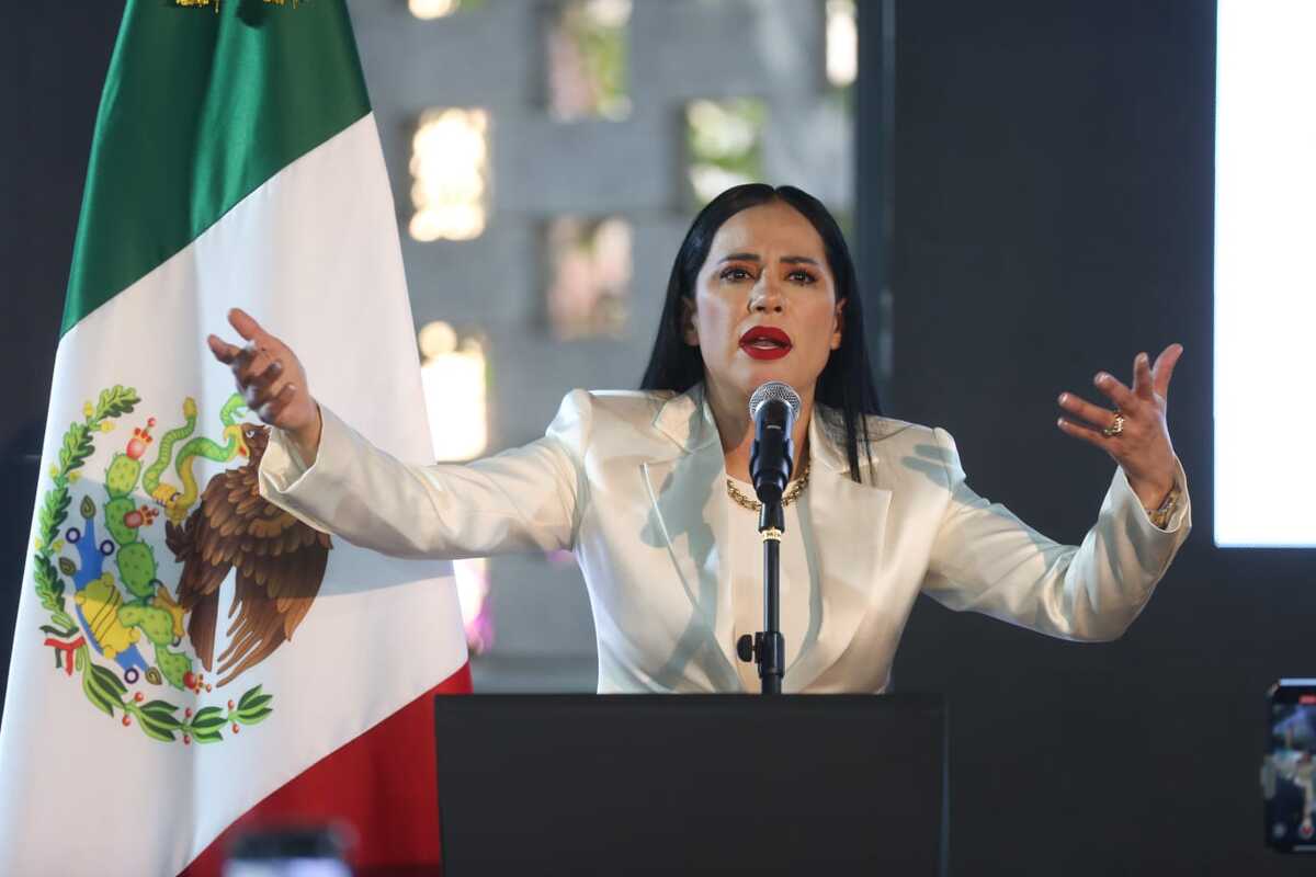 Sandra Cuevas presentó "México Nuevo", un proyecto que espera consolidar como partido político. | Araceli López