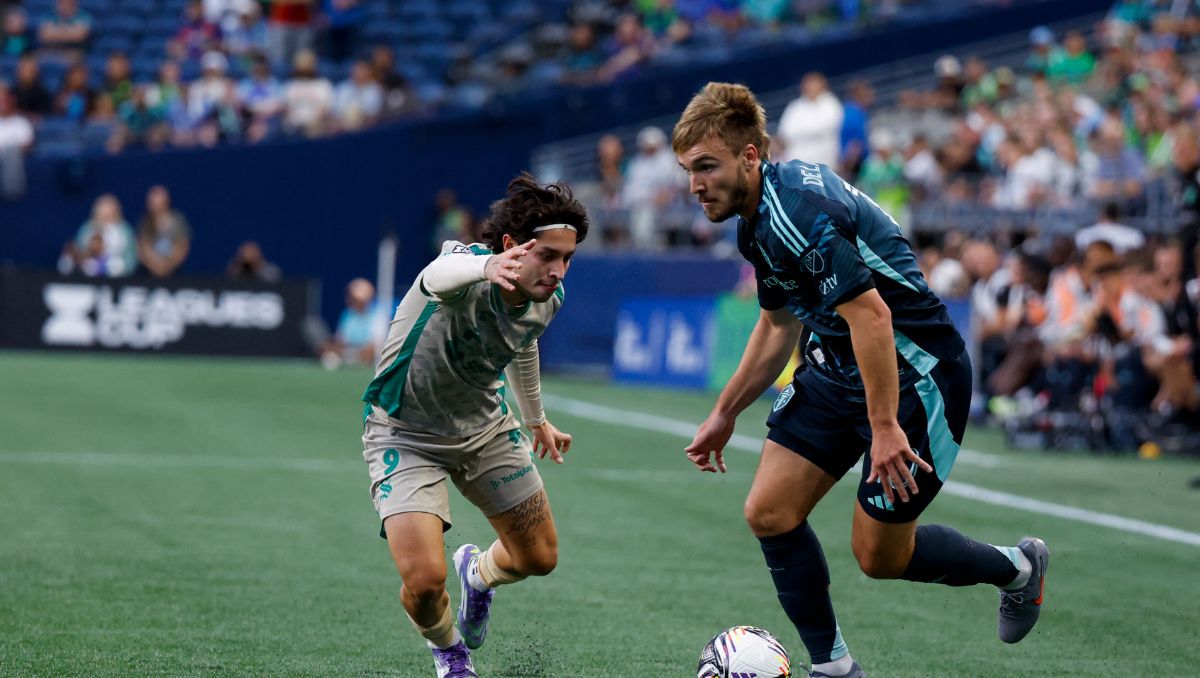 Santos Laguna no pudo con Seattle Sounders y suma segunda derrota en Leagues Cup (Reuters)
