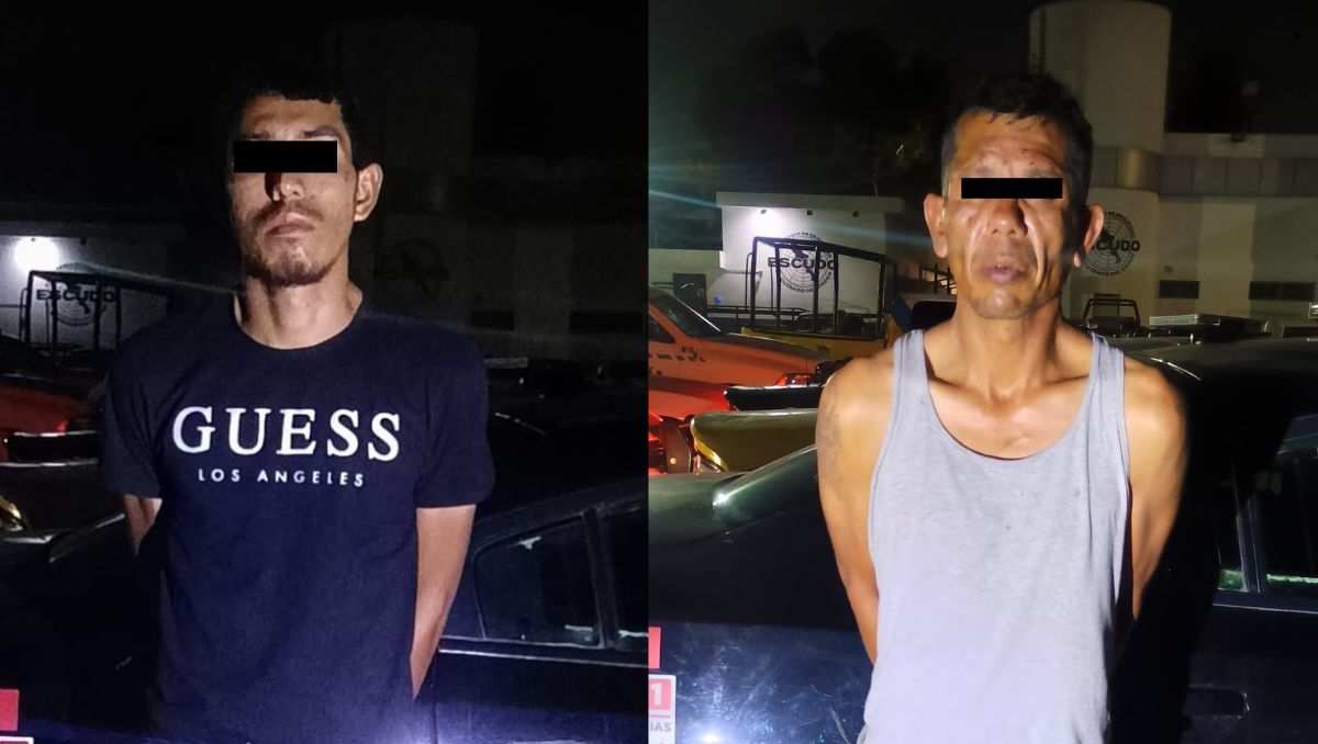 Tras intentar huir, los hombres fueron alcanzados metros más adelante. | Especial
