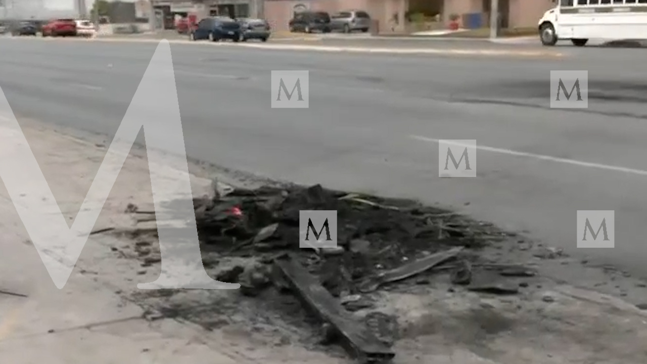 Así quedó el lugar donde mataron a Ernesto Vázquez en Reynosa