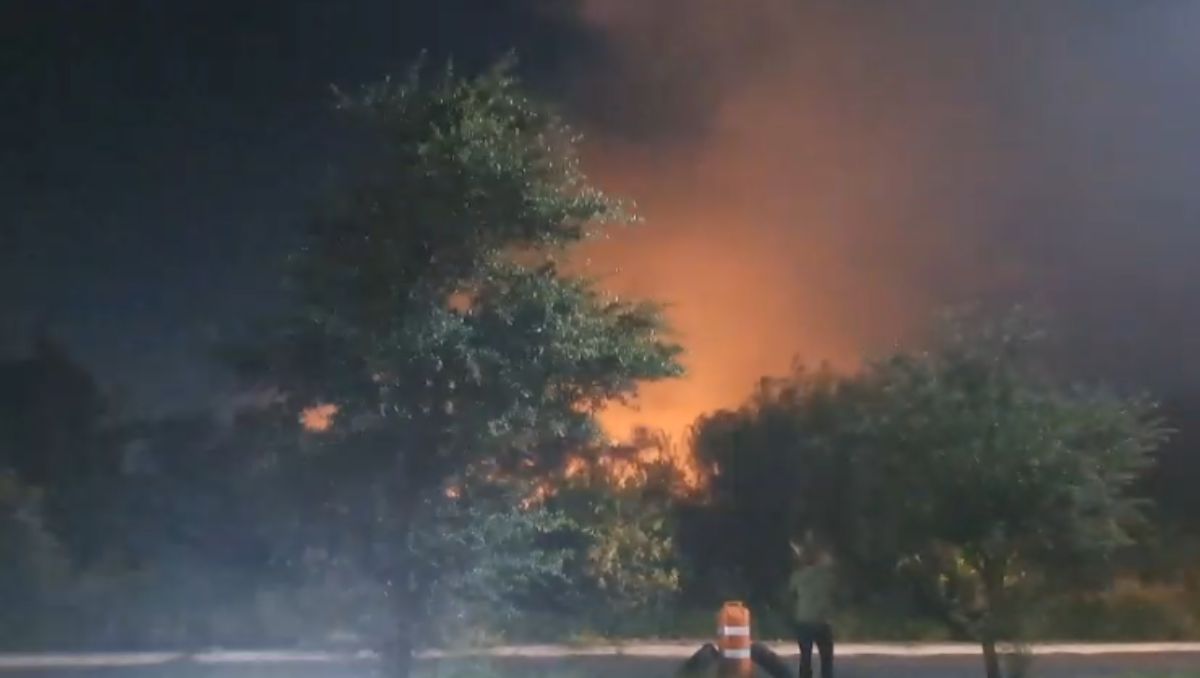 Bomberos Nuevo León y Protección Civil combatieron las llamas | Especial