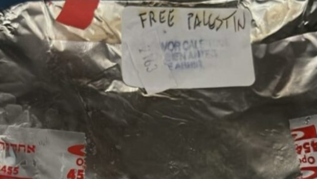 Judíos pidieron comida kosher en vuelo y bandeja decía Free Palestine. | Especial