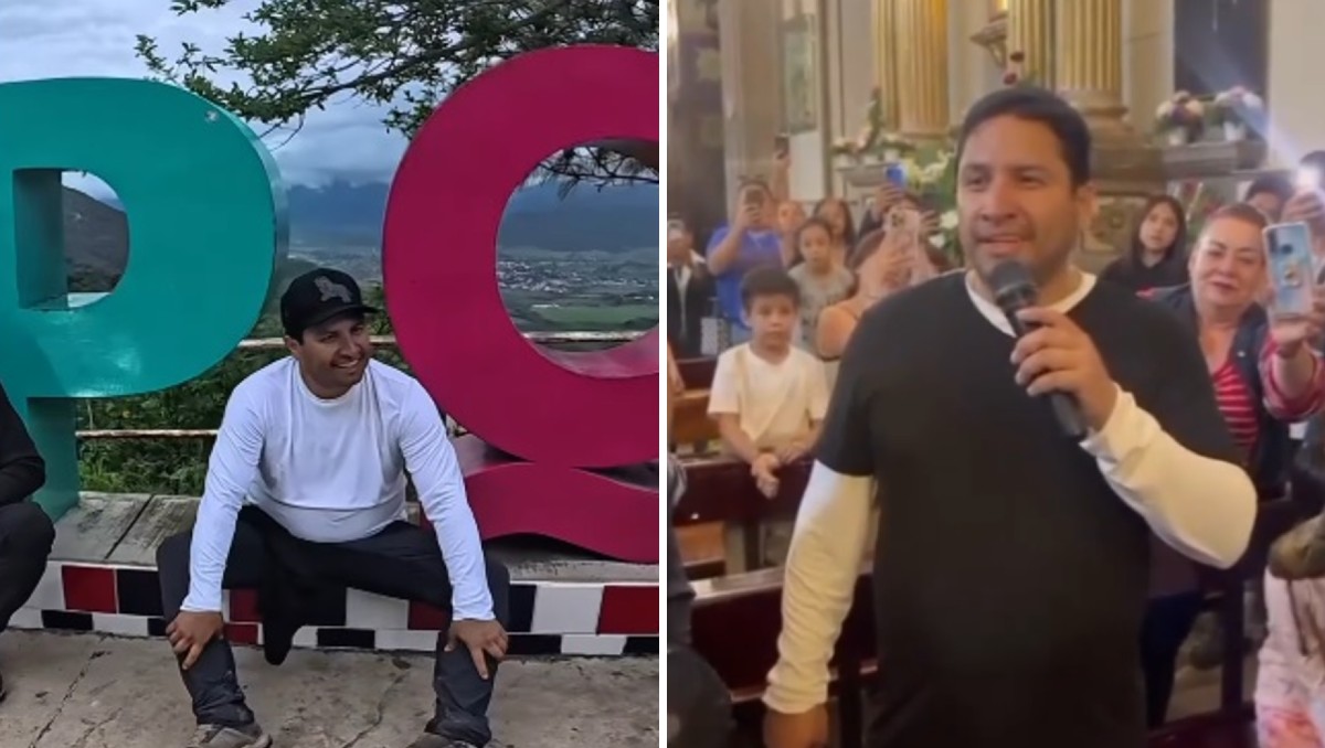 Julión Álvarez visitó Talpa de Allende, Jalisco como peregrino (Fotos Instagram y Tiktok)