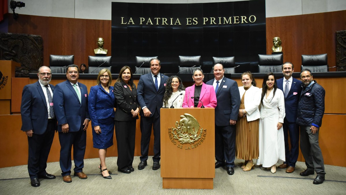 Miembros del Ciest sostuvieron su asamblea y gira por las instalaciones del Senado.