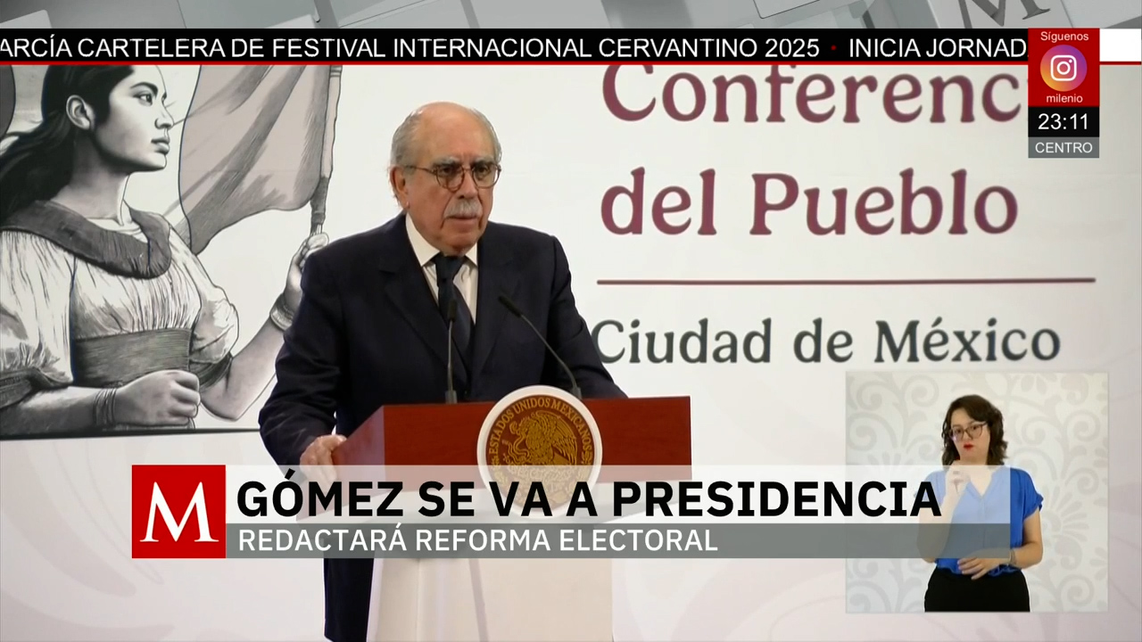 Pablo Gómez será líder de la reforma electoral en México