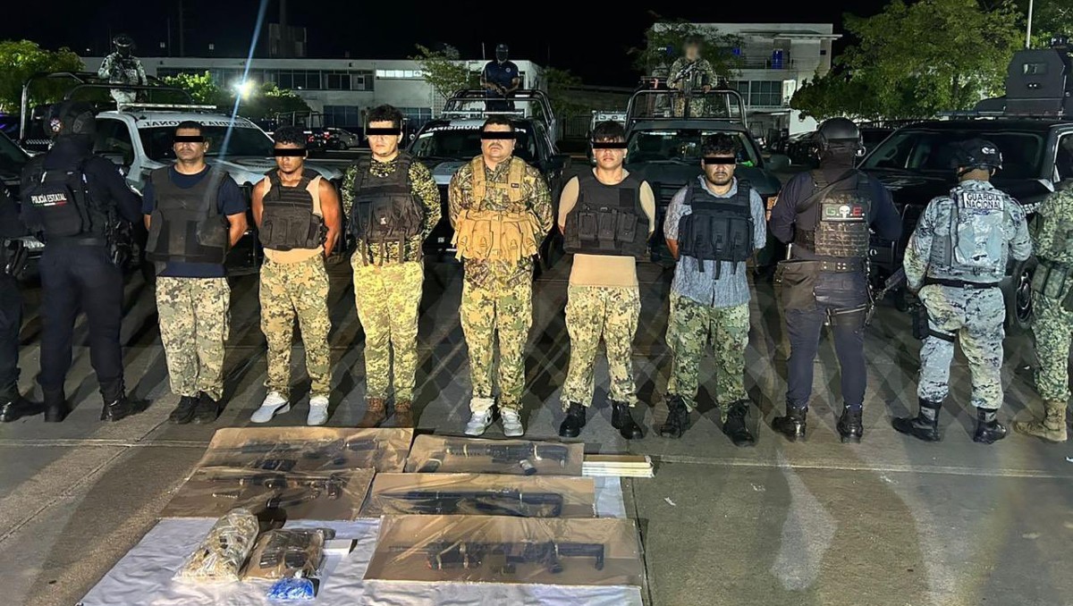 Seis personas fueron detenidas en Comalcalco tras un operativo conjunto. | SSPC