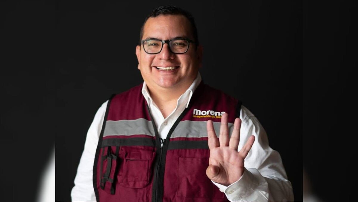 Rene González, secretario general de Morena Nuevo León.  Especial
