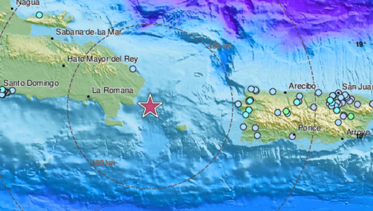 República Dominicana y Puerto Rico están en la Placa del Caribe. | Especial